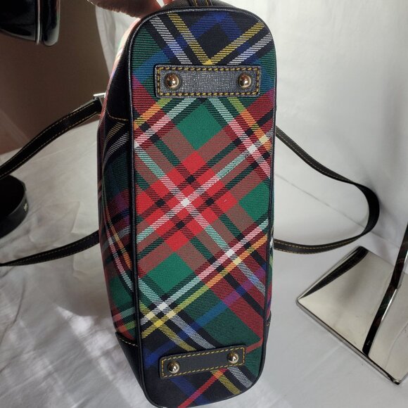 Dooney & Bourke Small Lexington in Plaid - Picture 4 of 10